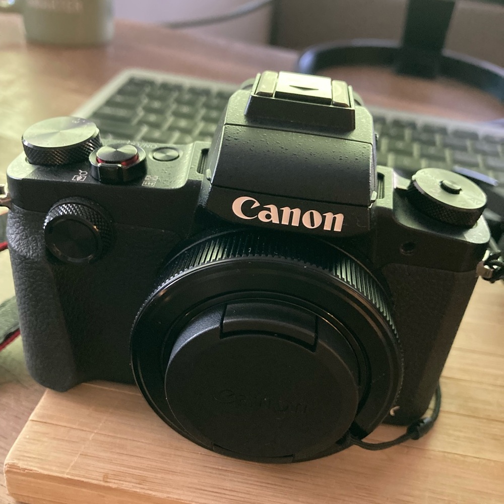 Like new Canon G1 X Mark III weather sealed